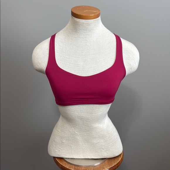 Lululemon - Free To Be Bra - Berry Rumble - Size 4 - Well Loved - Picture 2 of 9